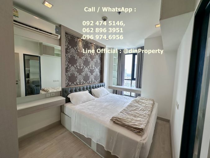 เช่า ไอดิโอ โมบิ สาทร ,1 ห้องนอน,  ใกล้ BTS กรุงธนบุรี  ICONSIAM สาทร