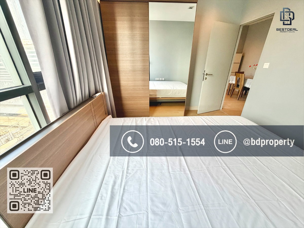 รูป Bestdeal ให้เช่า ขนาด 2 ห้องนอน 45 sqm.เฟอร์นิเจอร์และเครื่องใช้ไฟฟ้าครบ  23,000 บาท/เดือน “IDEO MOBI RAMA 9” ใกล้MRTและเซ็นทรัลพระราม 9  - รูปที่ 11/18