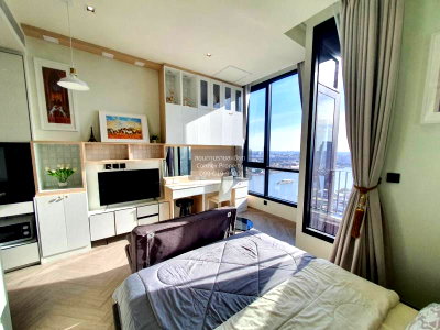 Condos for rent : 🔥🔥🔥 FOR RENT condo , Chapter Charoennakhorn-Riverside , BTS-Krung Thon Buri , Bang Lamphu Lang , Khlong San , Bangkok , CX-72624 ✅ Live chat with us ADD LINE @connexproperty ✅ 🔥🔥🔥