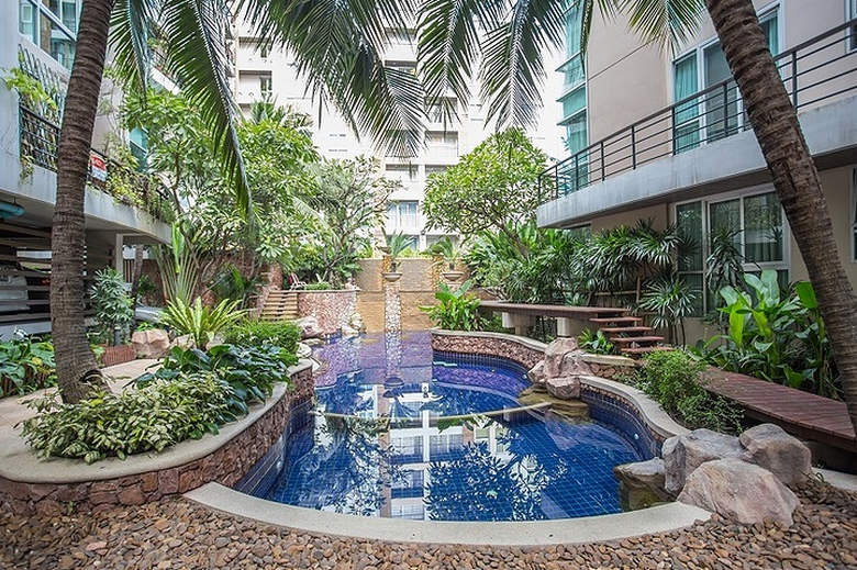 รูป Call : 088-619-6695 ขายพร้อมผู้เช่า คอนโด รีสอร์ทต้า เย็นอากาศ ใกล้ BTS ช่องนนทรี 42.19 ตารางเมตร ชั้น7 ตกแต่งครบ - รูปที่ 7/11