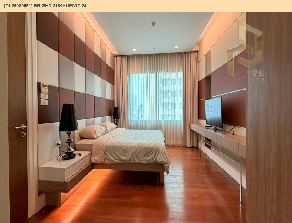 รูป DL26030991 ให้เช่าคอนโด ไบร์ท สุขุมวิท 24 (Bright Sukhumvit 24) ใกล้ BTS พร้อมพงษ์ พร้อมเข้าอยู่ โทรด่วน 0653619502 LineID @897iyzll - รูปที่ 14/19