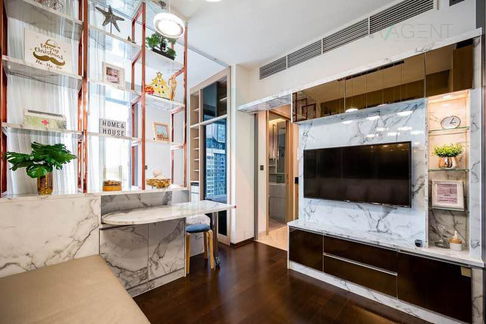 🎊 For Rent Condo THE LINE RATCHATHEWI Building 1, Floor 24,Studio, Room size 28.00 sqm