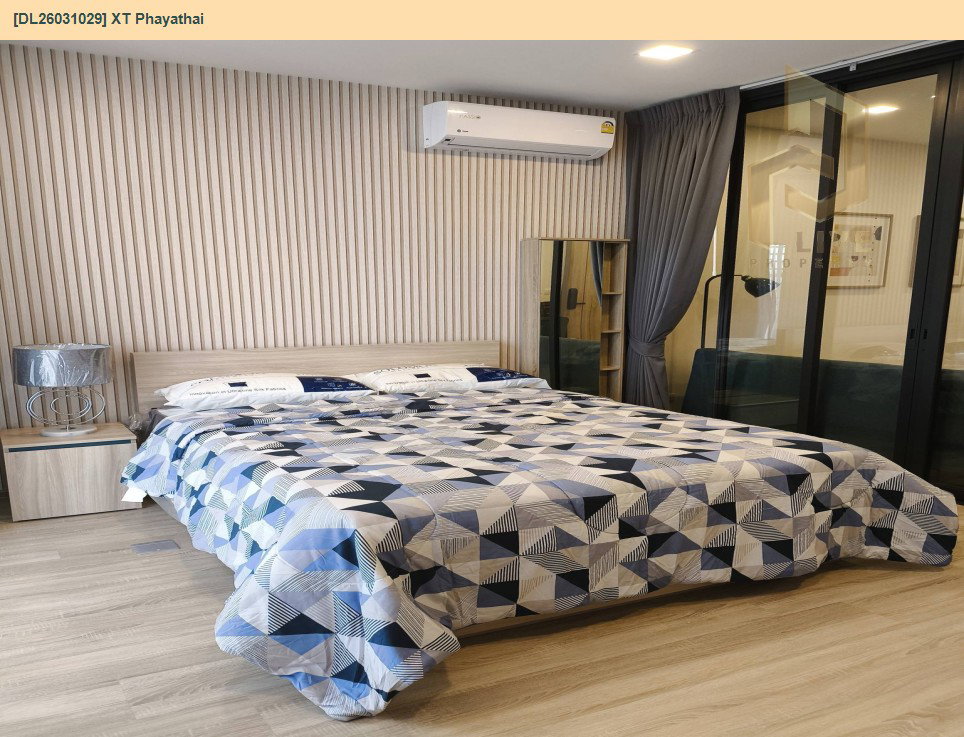 รูป DL26031029 ให้เช่าคอนโด เอ็กซ์ที พญาไท (XT PHAYATHAI) ใกล้ BTS พญาไท พร้อมเข้าอยู่ โทรด่วน 0656133286 LineID @534wlwof - รูปที่ 5/6