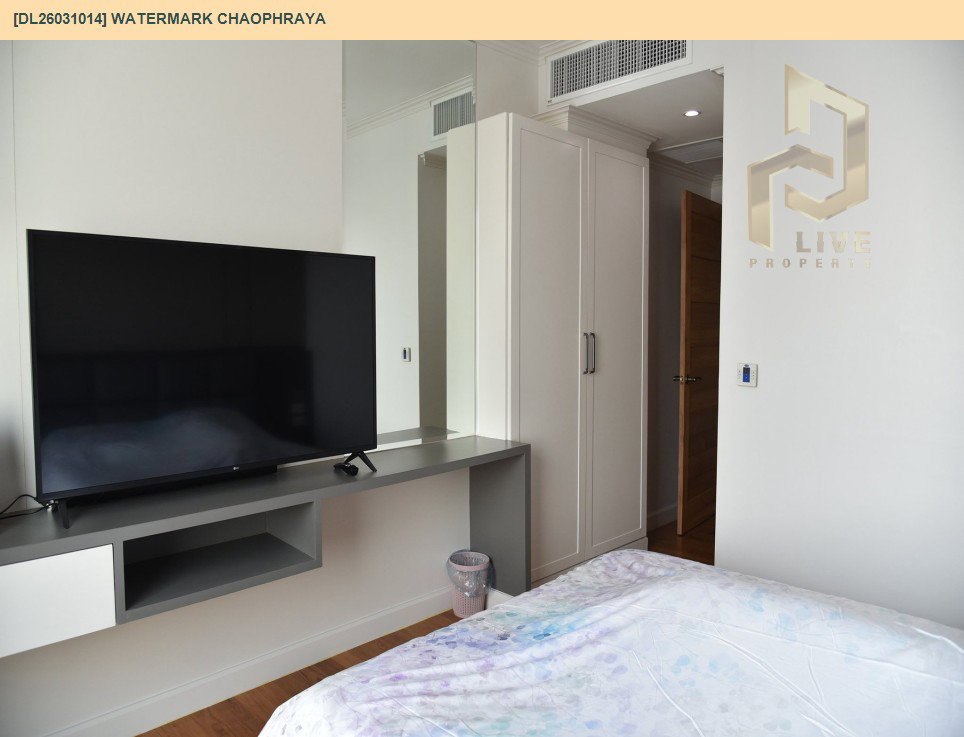 รูป DL26031014 ขายคอนโด วอร์เตอร์มาร์ค เจ้าพระยา (Watermark Chaophraya) ใกล้ BTS กรุงธนบุรี พร้อมเข้าอยู่ โทรด่วน 0653619502 LineID @897iyzll - รูปที่ 14/40
