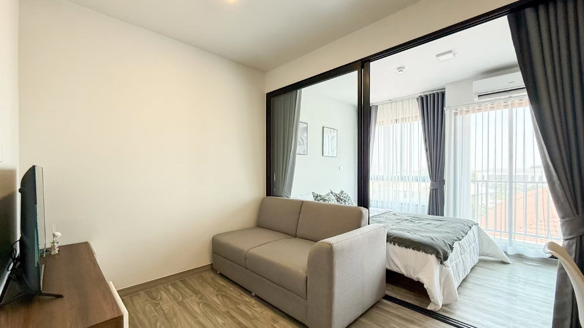 รูป ให้เช่า Monte รังสิต🌟 ตกแต่งครบ!!ใกล้มหาวิทยาลัยรังสิต รถไฟฟ้าสายสีแดงสถานีหลักหก เดินทางสะดวกสบาย ‼️  - รูปที่ 6/12