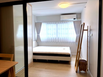 เช่าคอนโด ปากเกร็ด นนทบุรี : เช่าคุ้มสุดในโครงการ โมริ คอนโด ชั้น 5 วิวนอก ราคาเพียง 8,500.-