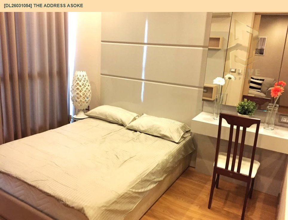 รูป DL26031054 ขายคอนโด ดิ แอดเดรส อโศก (The Address Asoke) ใกล้ MRT เพชรบุรี พร้อมเข้าอยู่ โทรด่วน 0614453194 LineID @162cjixi - รูปที่ 3/10