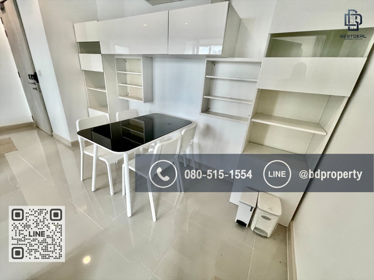 รูป Bestdeal ขายด่วน 2 Bed 45 sqm. ห้องสวย เฟอร์ครบ ขายเพียง 6.99 ล้านเท่านั้น  คอนโด IDEO MOBI RAMA 9 ใกล้MRT และ เซ็นทรัลพระราม 9  เพียง 80 ม.  - รูปที่ 7/12