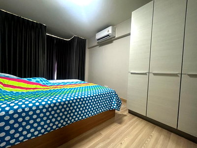 คอนโดให้เช่า : คอนโด เอ็มโซไซตี้ เมืองทองธานี ตึก C ชั้น15 แบบ 1 ห้องนอน 29 ตรม. มีเครื่องซักผ้า ของครบ 7,900 บาท