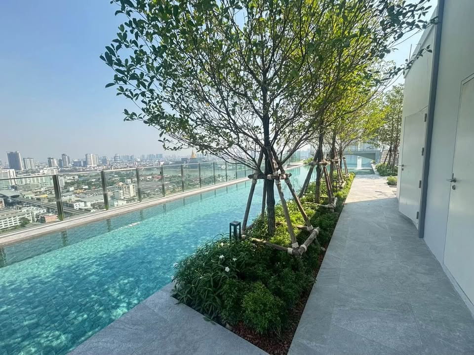 รูป 🌿 **VR0124 | Chapter One Spark Charan ห้องใหม่เอี่ยม ใกล้ MRT บางพลัด 150 ม.** 🚝 - รูปที่ 10/18