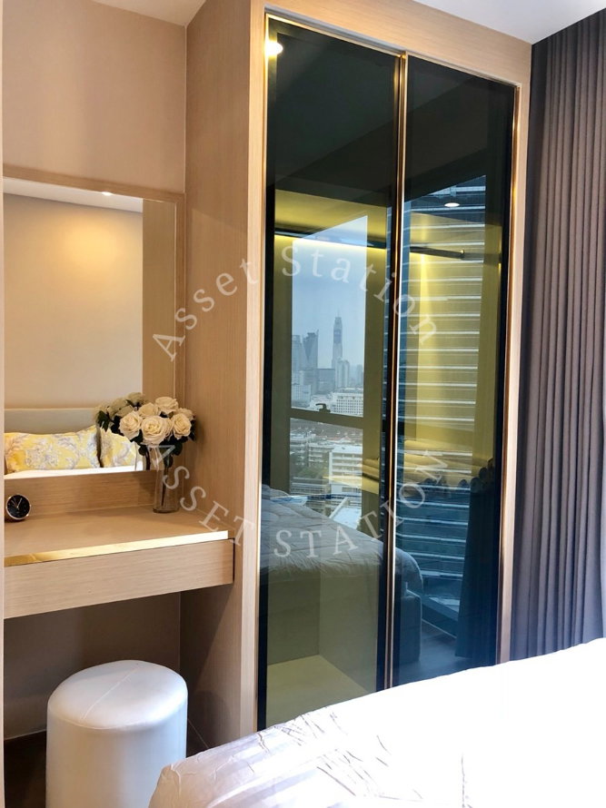 picture Studio room available for immediate occupancy 🏢 Ashton Chula-Silom, near MRT Sam Yan 💎 - 5/5
