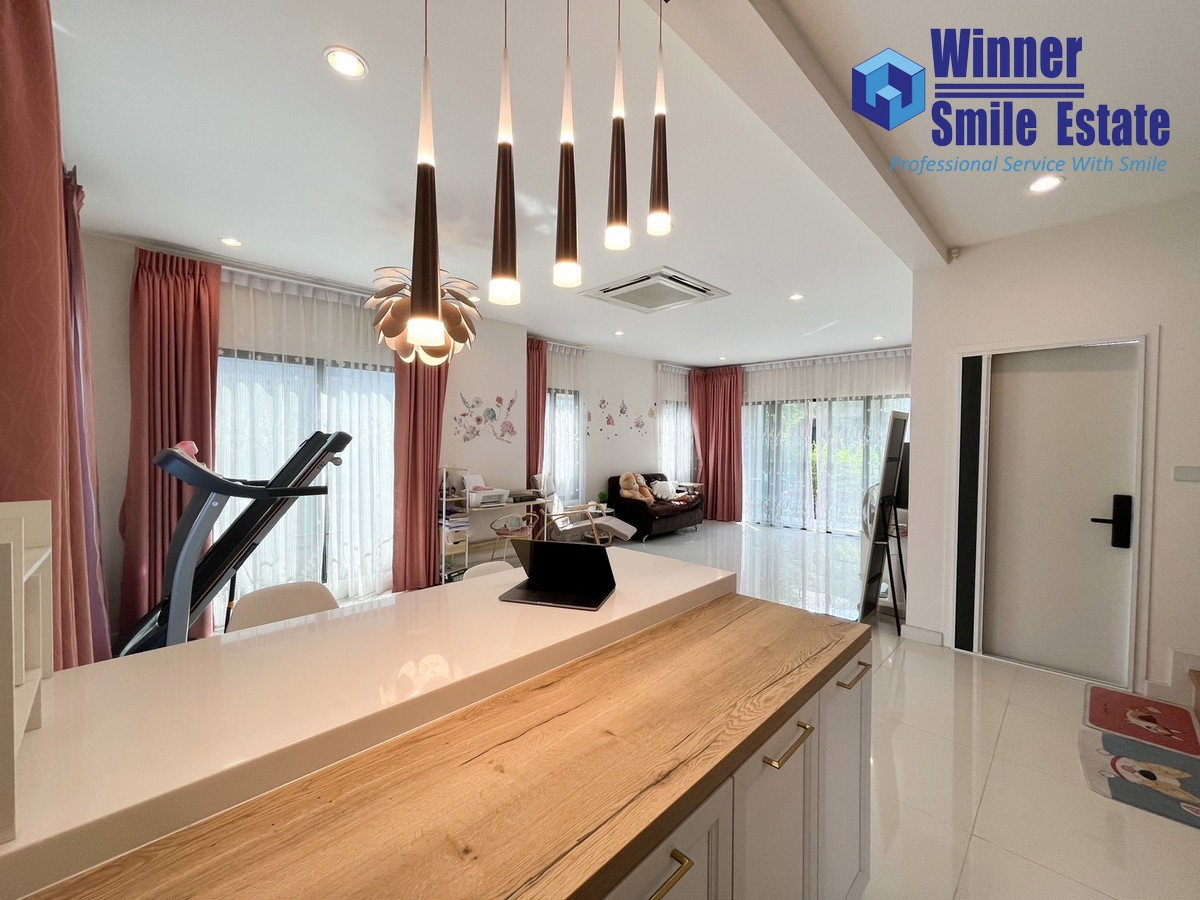 รูป ให้เช่าบ้านเดี่ยวตกแต่งสวยย ภัสสร บางนา-วงแหวน (Passorn Bangna Wongwaen) บนทำเลถนนสุขาภิบาล 2 ใกล้สนามบินสุวรรณภูมิ - รูปที่ 10/10