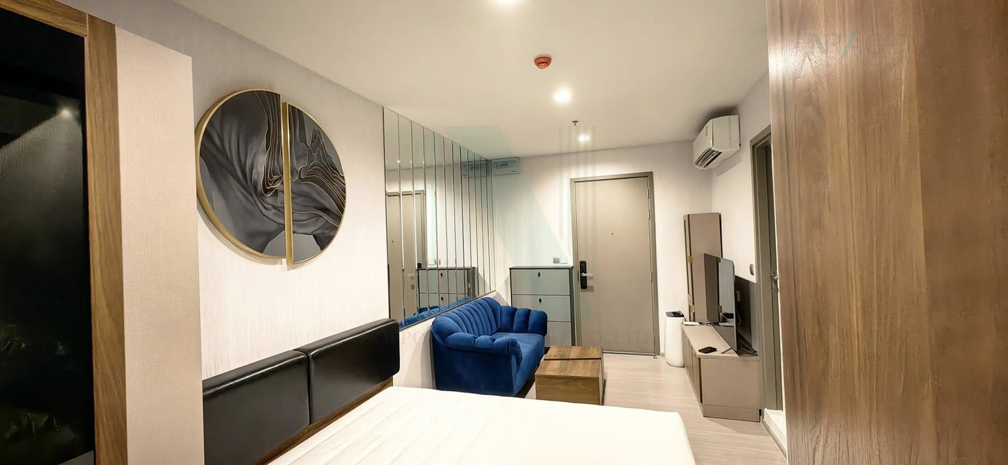 รูป 🚩 ให้เช่าคอนโด ไลฟ์ อโศก ไฮป์ อาคาร 1 ชั้น 36 สตูดิโอ ขนาด 26 ตรม ใกล้ Fortune Town - รูปที่ 8/8