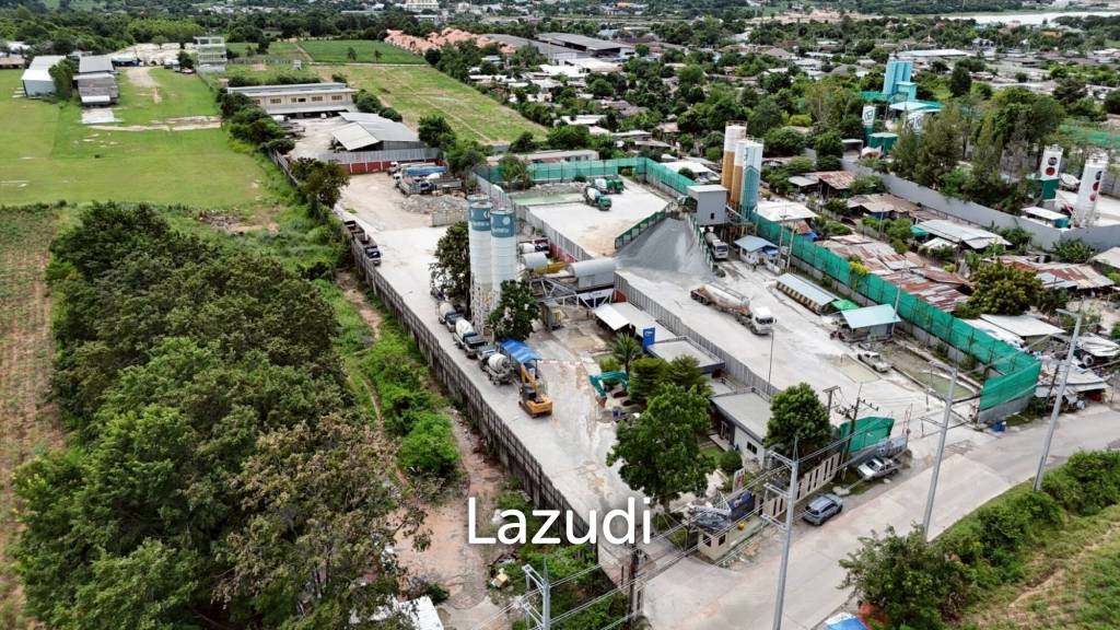 รูป ขายที่ดิน 6 ไร่ ทำเลดีเยี่ยม พร้อมโรงงานผสมคอนกรีต - รูปที่ 7/9