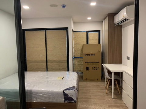 🎓 Best for BU Students! Kave Town Shift | Building B (Front Bldg) | 25 sqm | Near BU Entrance (200m) | Washer 10kg & Bluetooth Sound ✨