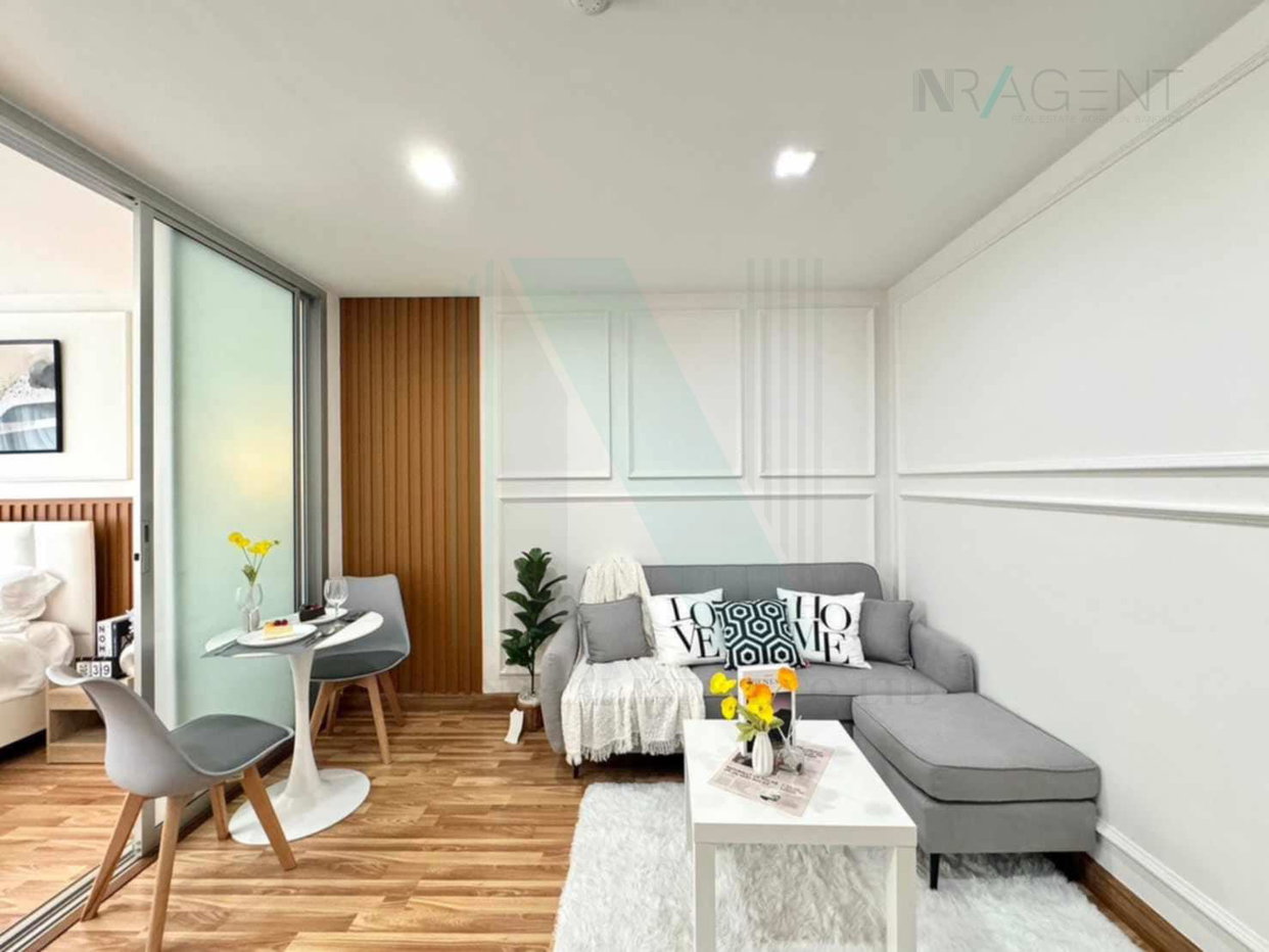 รูป 🔺 ให้เช่าคอนโด เดอะ กรีน คอนโด 3 อาคาร 1 ชั้น 2 1 ห้องนอน ขนาด 39 ตรม ใกล้ ตลาดอุดมสุข - รูปที่ 2/8