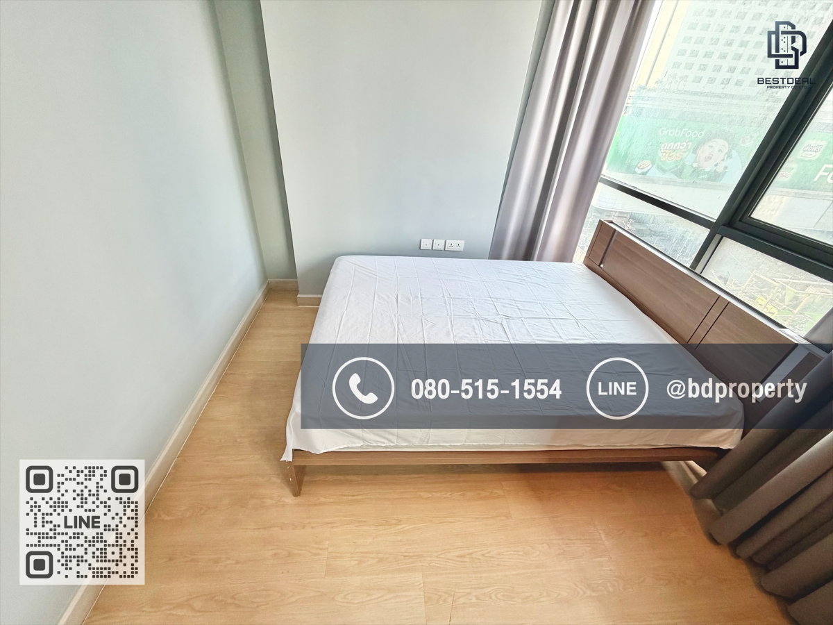 รูป Bestdeal ให้เช่า ขนาด 2 ห้องนอน 45 sqm.เฟอร์นิเจอร์และเครื่องใช้ไฟฟ้าครบ  23,000 บาท/เดือน “IDEO MOBI RAMA 9” ใกล้MRTและเซ็นทรัลพระราม 9  - รูปที่ 12/18