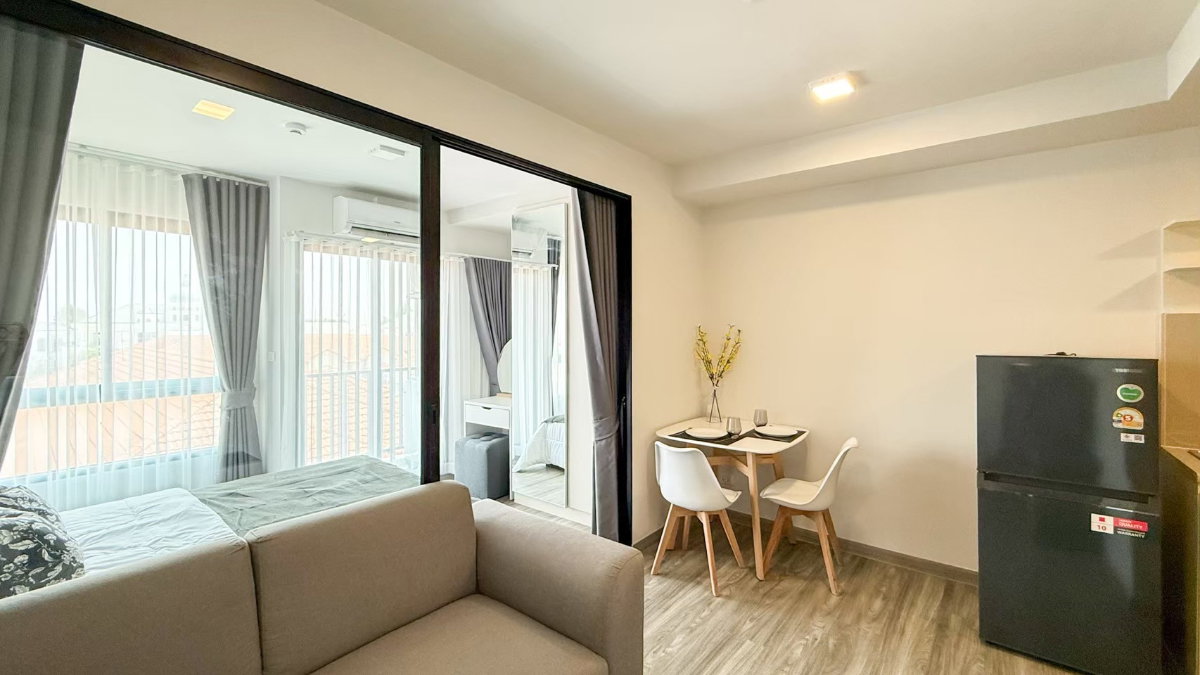 รูป ให้เช่า Monte รังสิต🌟 ตกแต่งครบ!!ใกล้มหาวิทยาลัยรังสิต รถไฟฟ้าสายสีแดงสถานีหลักหก เดินทางสะดวกสบาย ‼️  - รูปที่ 7/12