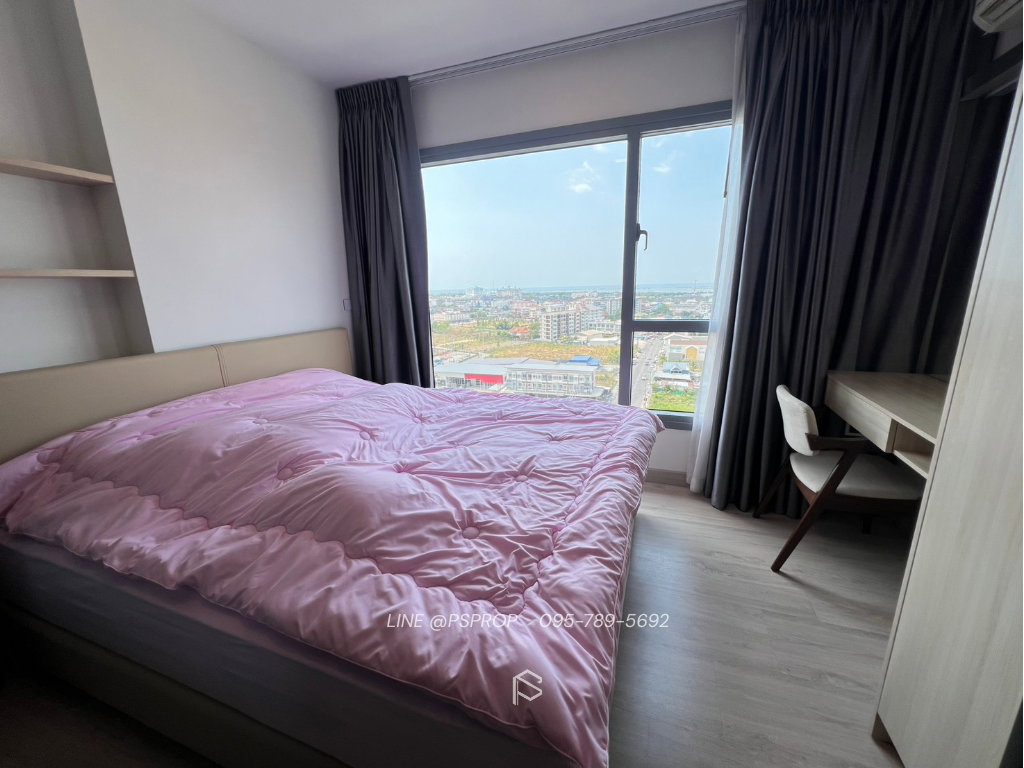 รูป คอนโดเช่าชลบุรี ใกล้เซนทรัลชลบุรี 𝐂𝐨𝐧𝐝𝐨 𝐂𝐚𝐬𝐚𝐥𝐮𝐧𝐚𝐫 𝐌𝐞𝐬𝐭𝐨   ✅ พร้อมเข้าอยู่ 1 เมษายน #CR0396 - รูปที่ 11/12