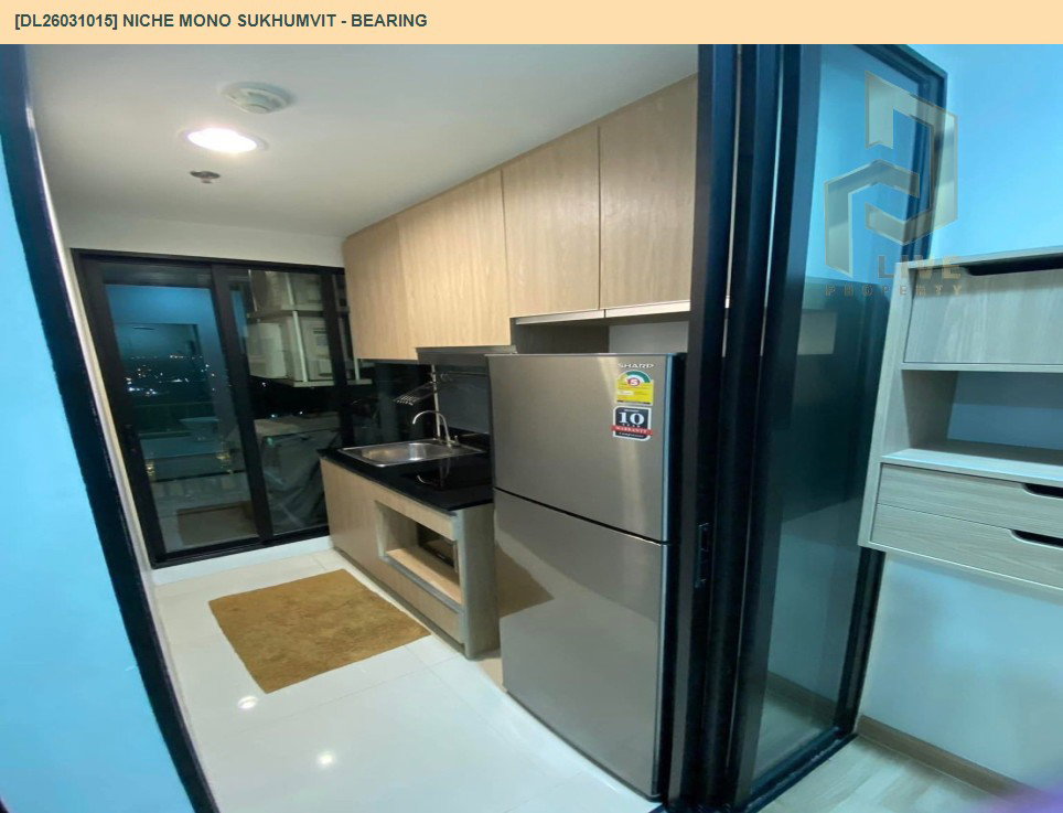 รูป DL26031015 ให้เช่าคอนโด นิช โมโน สุขุมวิท - แบริ่ง (Niche Mono Sukhumvit - Bearing) ใกล้ BTS แบริ่ง พร้อมเข้าอยู่ โทรด่วน 0656259498 LineID @257sxzzu - รูปที่ 4/8