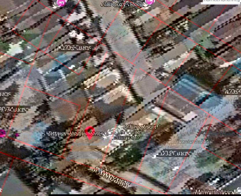 รูป ที่ดินพัทยาทำเลทอง ใจกลางเมืองฝั่งทะเล ขนาด 1440 ตารางเมตร - รูปที่ 2/4