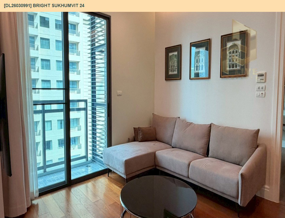 รูป DL26030991 ให้เช่าคอนโด ไบร์ท สุขุมวิท 24 (Bright Sukhumvit 24) ใกล้ BTS พร้อมพงษ์ พร้อมเข้าอยู่ โทรด่วน 0653619502 LineID @897iyzll - รูปที่ 12/19