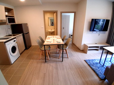 Condos for rent 62 BLOCS Market : For rent Dcondo campus 2 bedroom!!