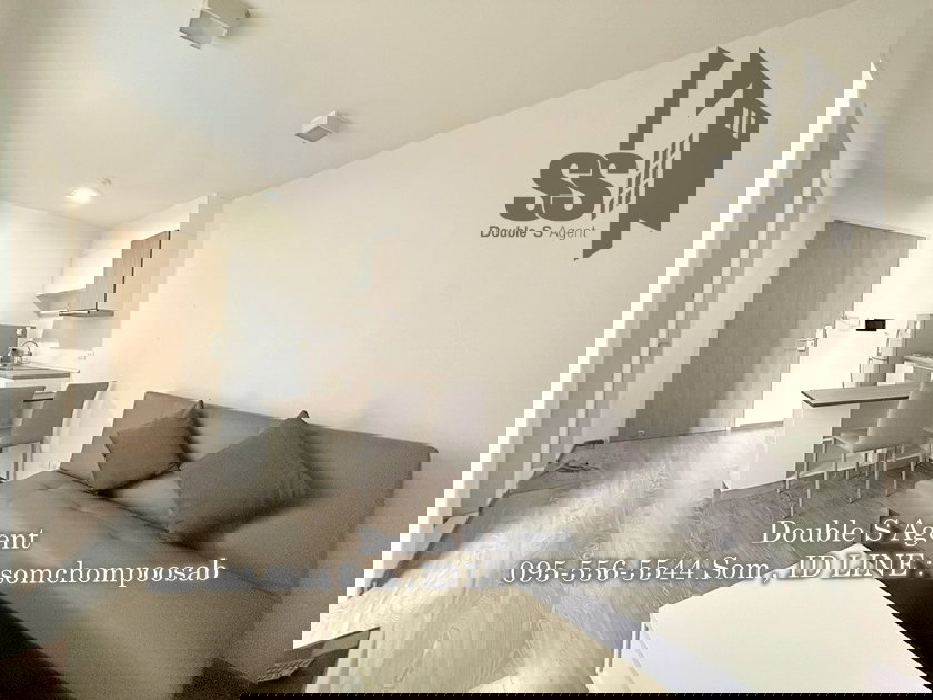 รูป SS 283 #ให้เช่าเซลรัตนาธิเบศร์ ขนาด 31 ตร.ม ตึก A ชั้น 5 #ให้เช่าคอนโดใกล้โรงพยาบาลพระนั่งเกล้า #ให้เช่าคอนโดราคาถูก - รูปที่ 3/10