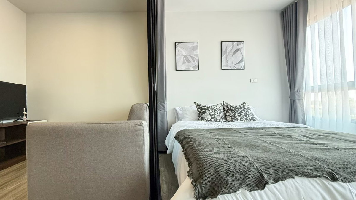 รูป ให้เช่า Monte รังสิต🌟 ตกแต่งครบ!!ใกล้มหาวิทยาลัยรังสิต รถไฟฟ้าสายสีแดงสถานีหลักหก เดินทางสะดวกสบาย ‼️  - รูปที่ 5/12