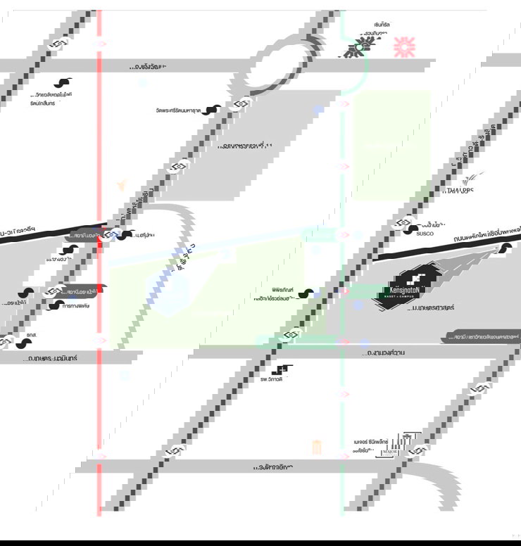รูป 🍁ให้เช่า เคนซิงตัน เกษตร แคมปัส🍁1 ห้องนอน 🍁ชั้น 9 🍁ราคาเพียง 10,000 บาท เท่านั้น - รูปที่ 14/14