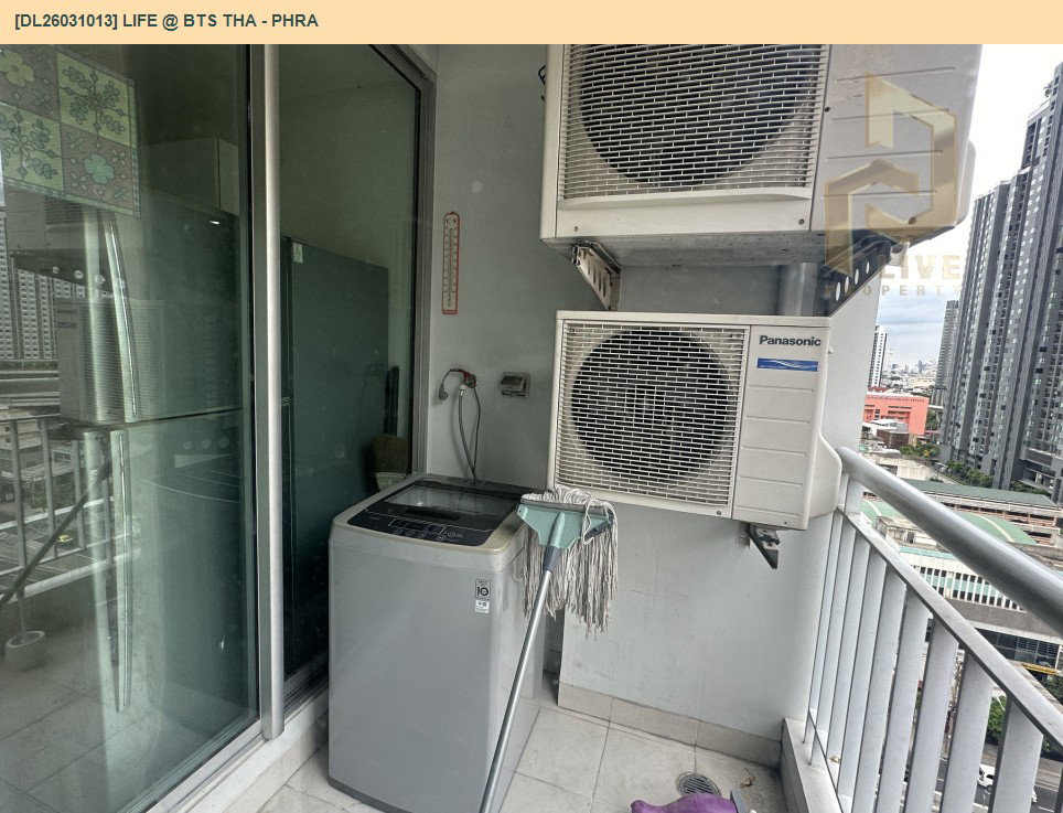 รูป DL26031013 ขายคอนโด ไลฟ์ แอท บีทีเอส ท่าพระ (Life @ BTS Tha - Phra) ใกล้ BTS ตลาดพลู พร้อมเข้าอยู่ โทรด่วน 0800343450 LineID @655ebbvc - รูปที่ 9/14