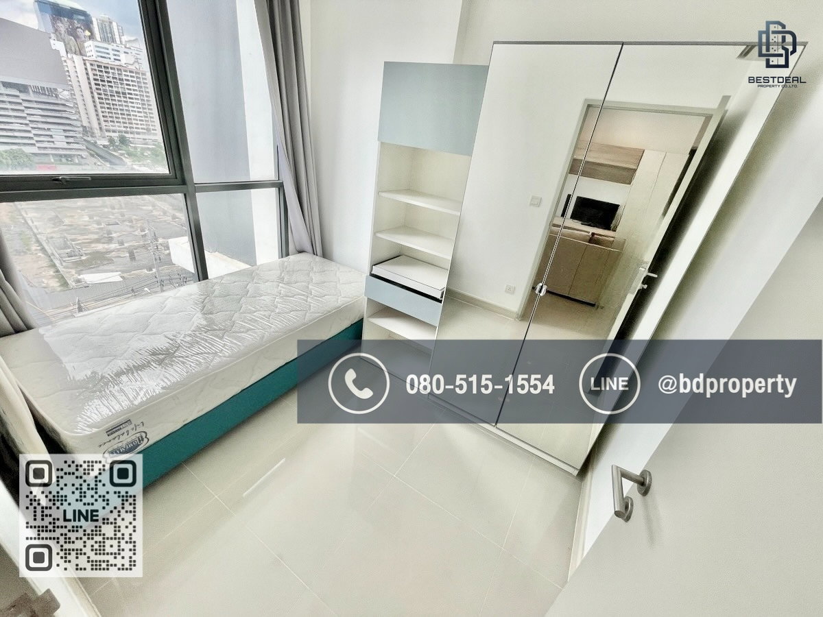 รูป Bestdeal ขายด่วน 2 Bed 45 sqm. ห้องสวย เฟอร์ครบ ขายเพียง 6.99 ล้านเท่านั้น  คอนโด IDEO MOBI RAMA 9 ใกล้MRT และ เซ็นทรัลพระราม 9  เพียง 80 ม.  - รูปที่ 9/12