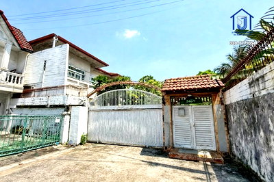 บ้านเดี่ยว รร.แย้มจาดวิชชานุสรณ์  : ขายบ้านเดี่ยว 2 ชั้น หมู่บ้านมิตรอนันท์ รามอินทรา 34 เกษตร-นวมินทร์ ใกล้รถไฟฟ้าสายสีชมพู