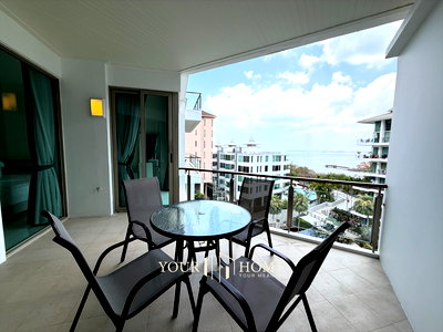 เช่าคอนโด บางละมุง ชลบุรี : Beachfront Living พัทยาเหนือ — คอนโดติดทะเล พร้อมเข้าอยู่ : 2 ห้องนอน 2 ห้องน้ำ 100 ตรม ชั้น 6
