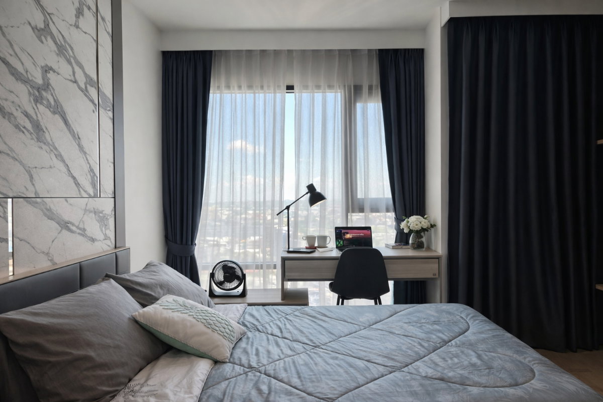 รูป 🍀🍀 Modern Room💙 ให้เช่า📌 ริทึ่ม สุขุมวิท 36-38 (Line: @rent2022) BTS ทองหล่อ ห้องสวย พร้อมเข้าอยู่ ราคาดี!!🔖A04010 - รูปที่ 2/12