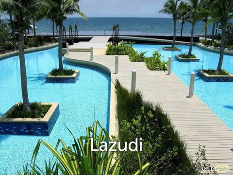 คอนโด 44.4 ตร.ม. ติดทะเลชะอำ ชั้น 2 วิวสระว่ายน้ำรีสอร์ต