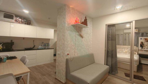 ให้เช่าคอนโด เสนา คิทท์ ศรีนครินทร์-ศรีด่าน อาคาร A ชั้น 4 2 ห้องนอน ขนาด 52 ตรม ใกล้ ใกล้ สถานีศรีด่าน