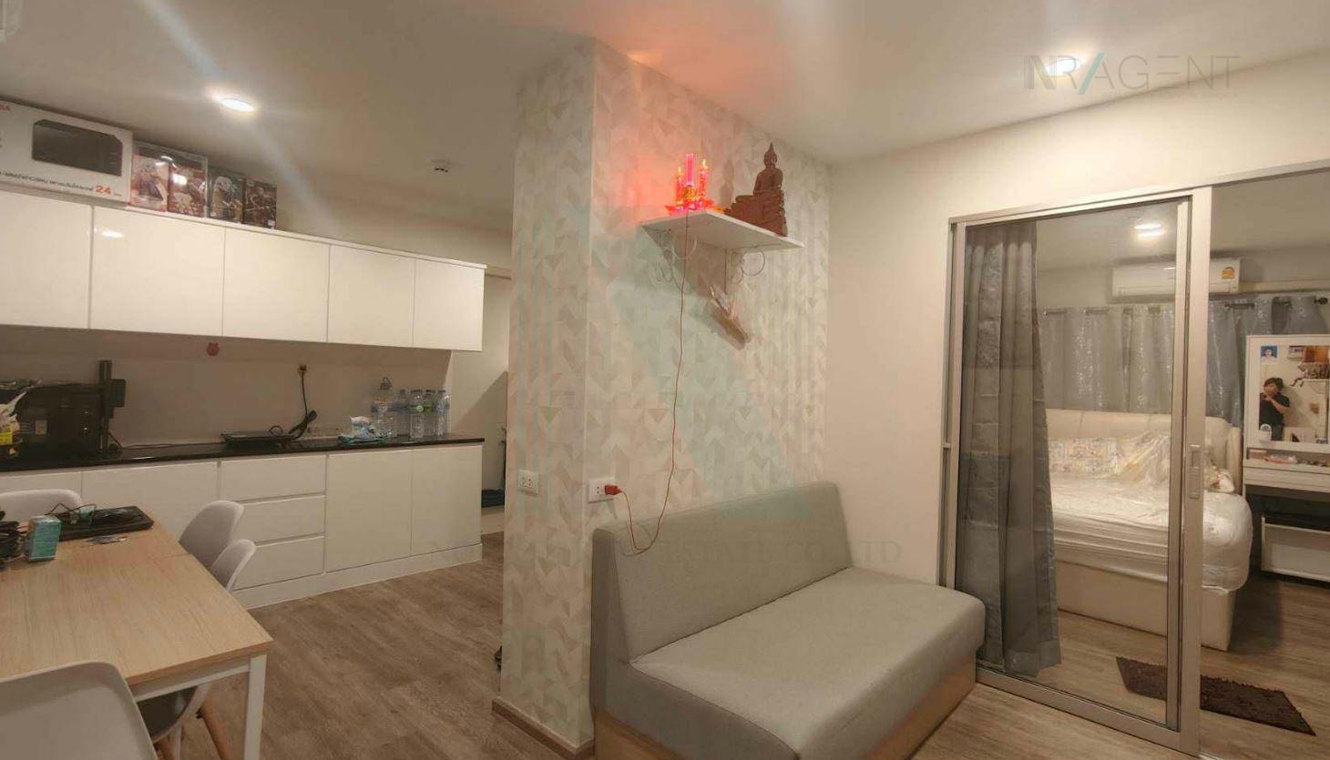 รูป ให้เช่าคอนโด เสนา คิทท์ ศรีนครินทร์-ศรีด่าน อาคาร A ชั้น 4 2 ห้องนอน ขนาด 52 ตรม ใกล้ ใกล้ สถานีศรีด่าน - รูปที่ 1/8