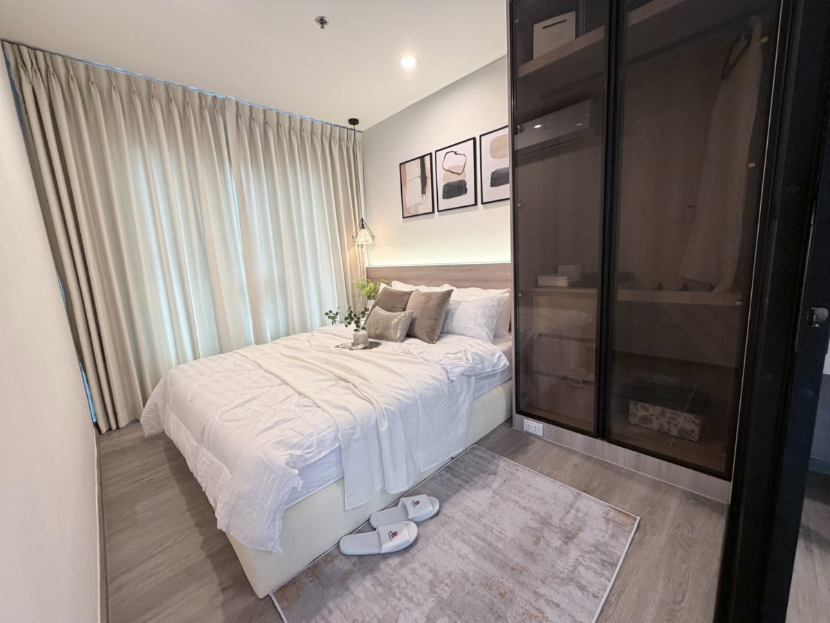 รูป ให้เช่า!!คอนโดใกล้รถไฟฟ้าวุฒากาศเพียง 180 เมตร : Regent Home Wutthakat : ห้องสวย เครื่องใช้ไฟฟ้าครบพร้อมอยู่ ใกล้ตลาดพลูแหล่งของกิน - รูปที่ 9/12