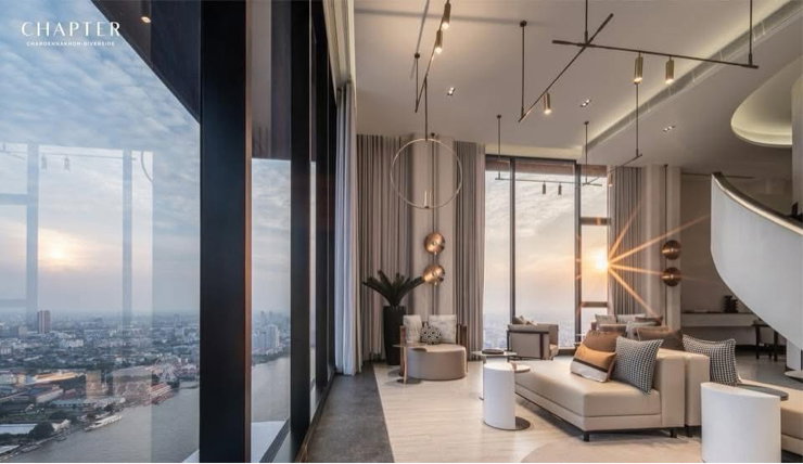 รูป ให้เช่า แชปเตอร์เจริญนคร ริเวอร์ไซด์ วิวแม่น้ำใกล้ICONSIAM - รูปที่ 12/18