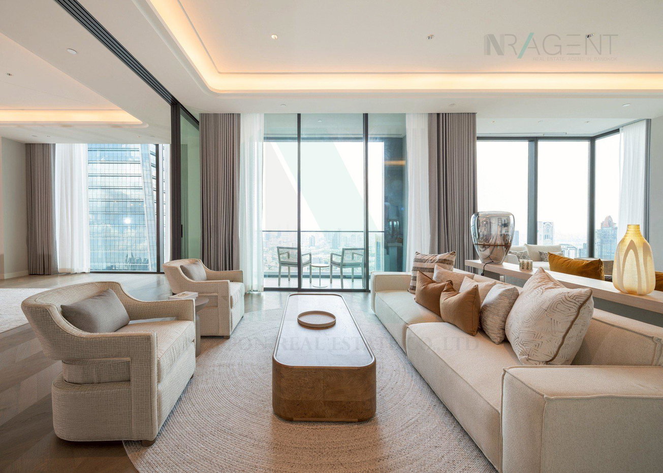 รูป 🚩 ให้เช่าคอนโด วัน เอทตี้ไนน์ ไวร์เลส อาคาร 1 ชั้น 44 Penthouse ขนาด 371.00 ตรม ใกล้ MRT ลุมพินี - รูปที่ 4/8