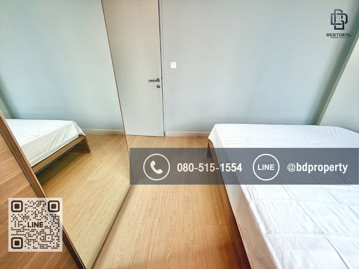 รูป Bestdeal ให้เช่า ขนาด 2 ห้องนอน 45 sqm.เฟอร์นิเจอร์และเครื่องใช้ไฟฟ้าครบ  23,000 บาท/เดือน “IDEO MOBI RAMA 9” ใกล้MRTและเซ็นทรัลพระราม 9  - รูปที่ 13/18