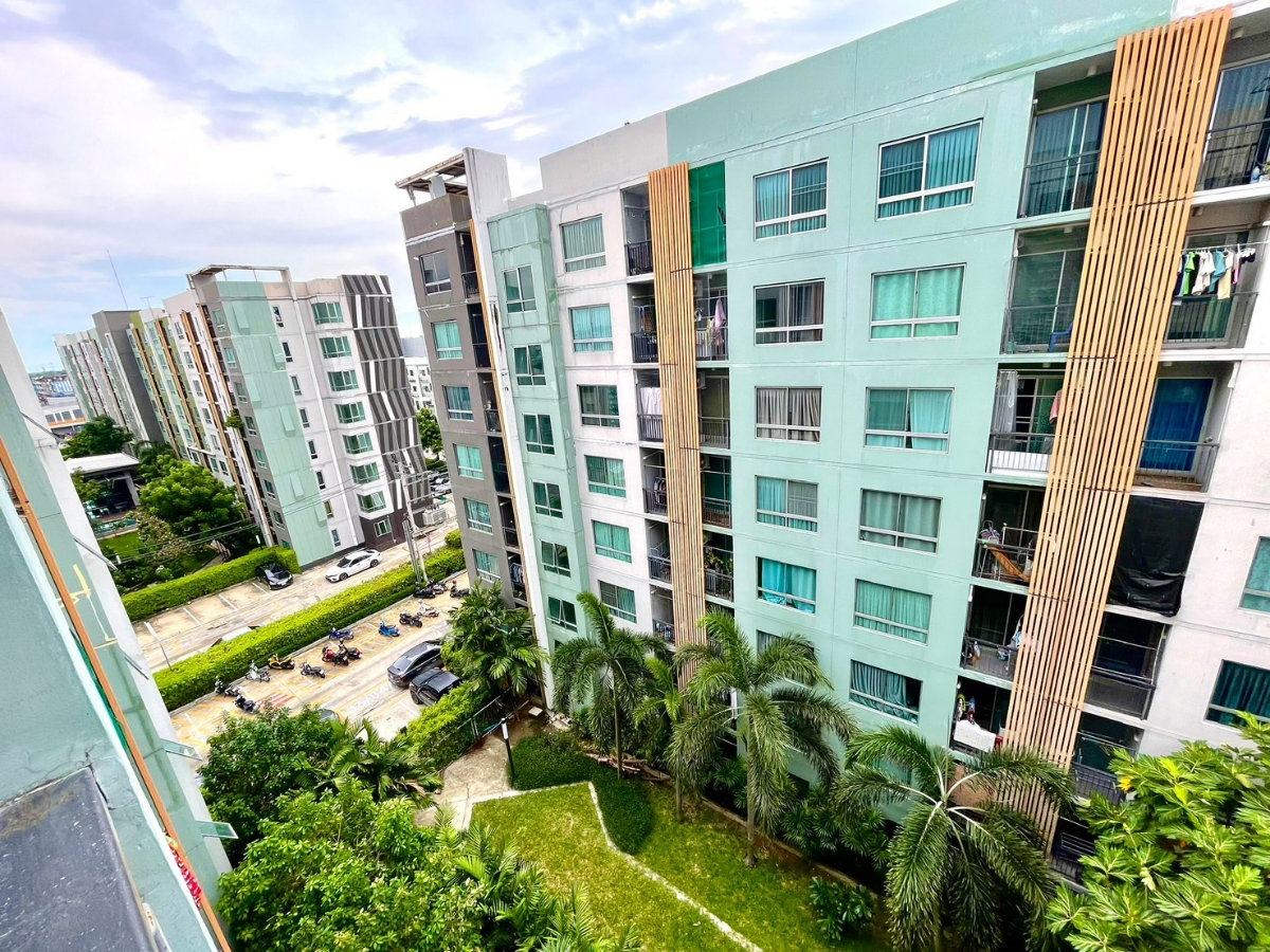 รูป ขาย !!** วี คอนโด ลาดกระบัง อยู่ ใกล้เทคโนฯเจ้าคุณทหารลาดกระบัง ห้องแต่งครบ สีทูโทน ส้มอิฐ สวยมากกกก เก็บสีใหม่ทั้งหมด พร้อมหิ้วกระเป๋าเข้าอยู่ค้า - รูปที่ 23/30