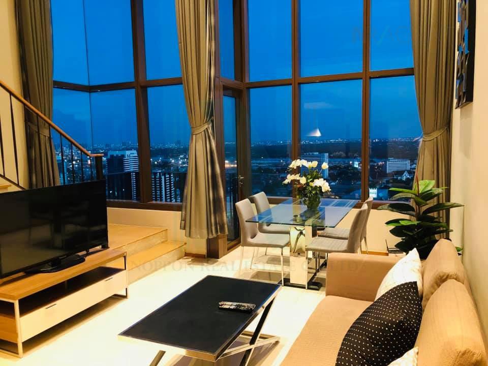 รูป 🚩 ให้เช่าคอนโด ดิ เอ็มโพริโอ เพลส อาคาร B ชั้น 34 Duplex ขนาด 83.00 ตรม ใกล้ เอ็มควอเทียร์ - รูปที่ 3/8