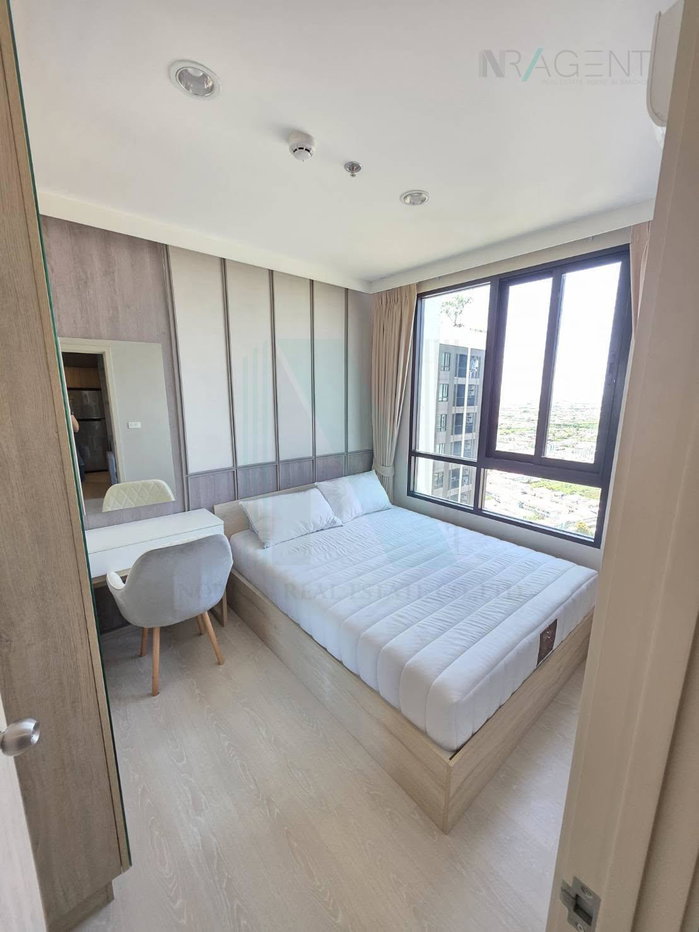 รูป 🚩 ให้เช่าคอนโด นิว โนเบิล ศรีนครินทร์-ลาซาล อาคาร 1 ชั้น 42 2 ห้องนอน ขนาด 34.00 ตรม ใกล้ MRT ศรีลาซาล - รูปที่ 4/8