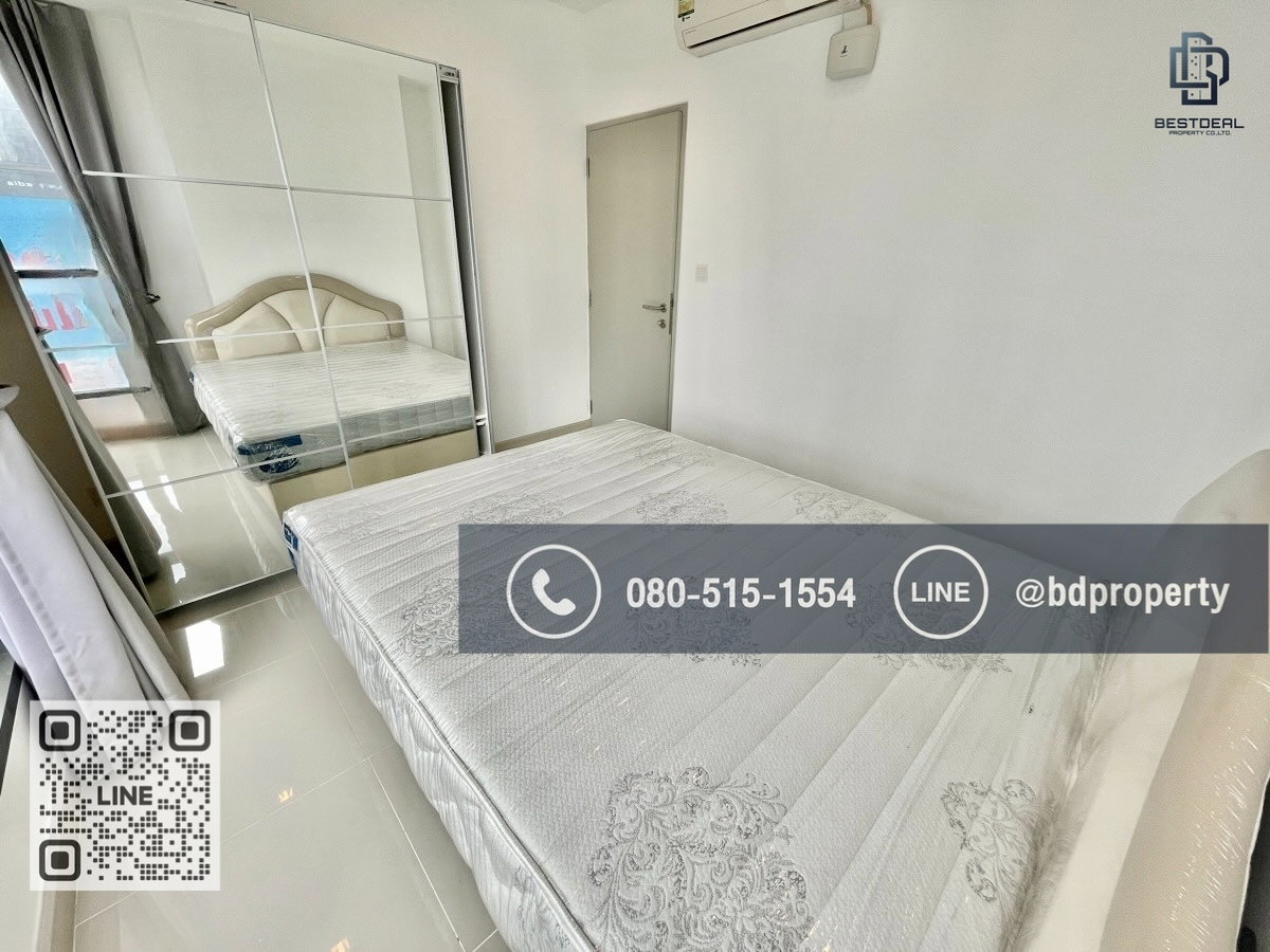 รูป Bestdeal ขายด่วน 2 Bed 45 sqm. ห้องสวย เฟอร์ครบ ขายเพียง 6.99 ล้านเท่านั้น  คอนโด IDEO MOBI RAMA 9 ใกล้MRT และ เซ็นทรัลพระราม 9  เพียง 80 ม.  - รูปที่ 4/12