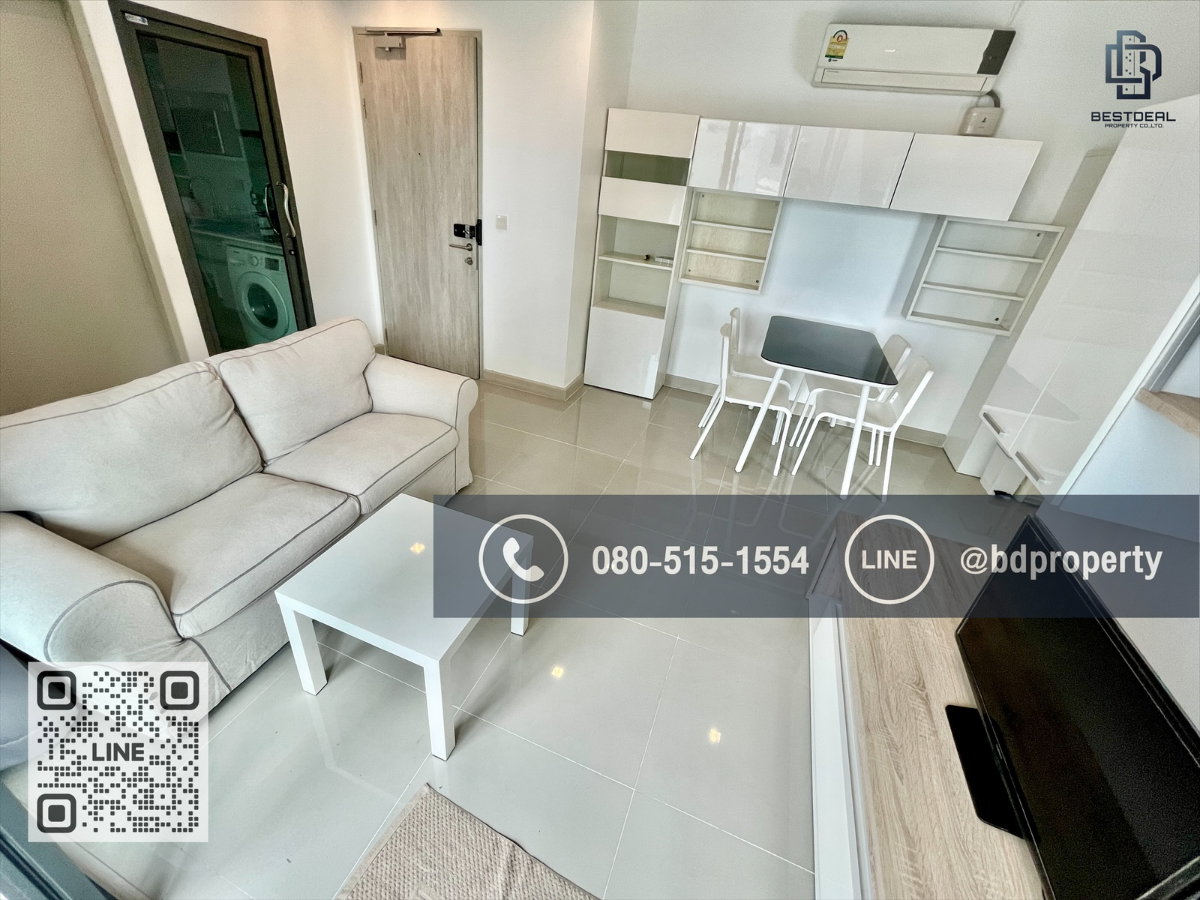 รูป Bestdeal ขายด่วน 2 Bed 45 sqm. ห้องสวย เฟอร์ครบ ขายเพียง 6.99 ล้านเท่านั้น  คอนโด IDEO MOBI RAMA 9 ใกล้MRT และ เซ็นทรัลพระราม 9  เพียง 80 ม.  - รูปที่ 8/12