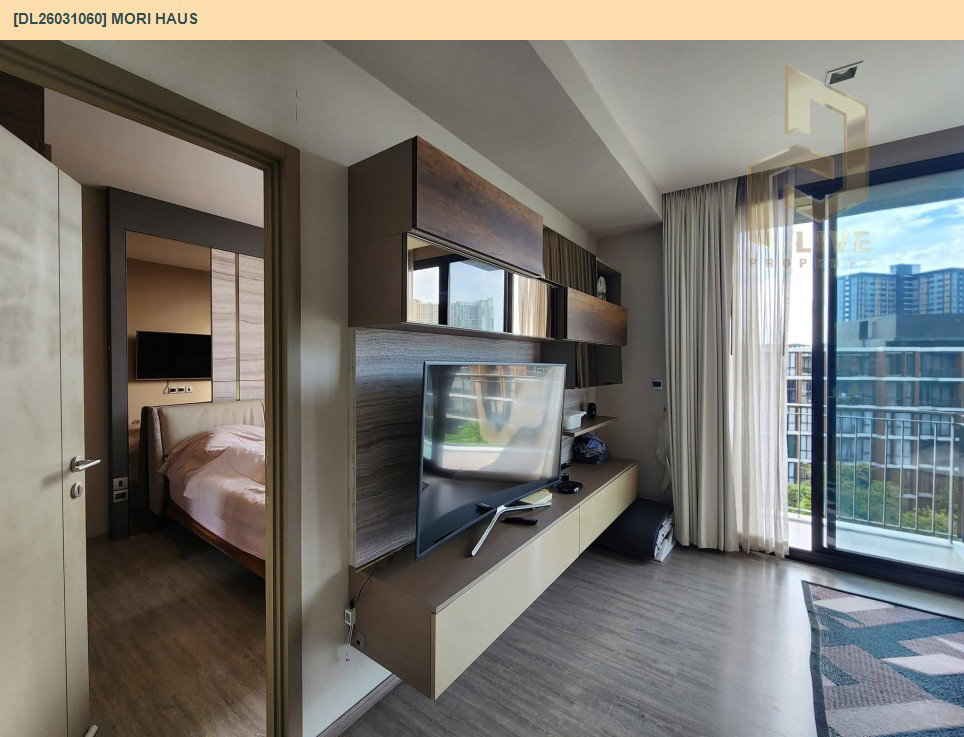 รูป DL26031060 ให้เช่าคอนโด โมริ เฮาส์ (Mori Haus) ใกล้ BTS อ่อนนุช พร้อมเข้าอยู่ โทรด่วน 0656133286 LineID @534wlwof - รูปที่ 4/6