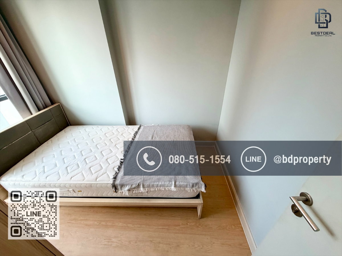 รูป Bestdeal ให้เช่า ขนาด 2 ห้องนอน 45 sqm.เฟอร์นิเจอร์และเครื่องใช้ไฟฟ้าครบ  23,000 บาท/เดือน “IDEO MOBI RAMA 9” ใกล้MRTและเซ็นทรัลพระราม 9  - รูปที่ 8/18