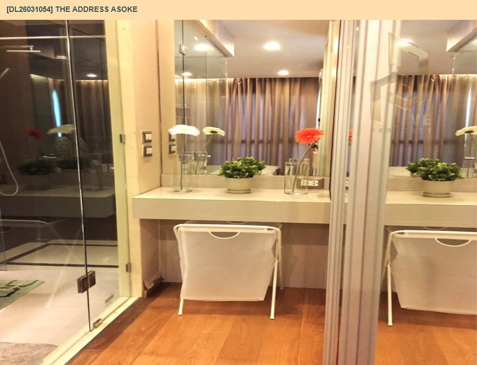 รูป DL26031054 ขายคอนโด ดิ แอดเดรส อโศก (The Address Asoke) ใกล้ MRT เพชรบุรี พร้อมเข้าอยู่ โทรด่วน 0614453194 LineID @162cjixi - รูปที่ 6/10
